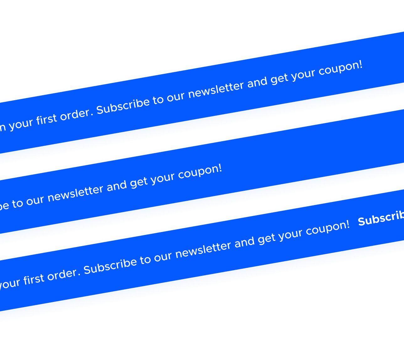 3 Notification Bars - Techly X Webflow Template