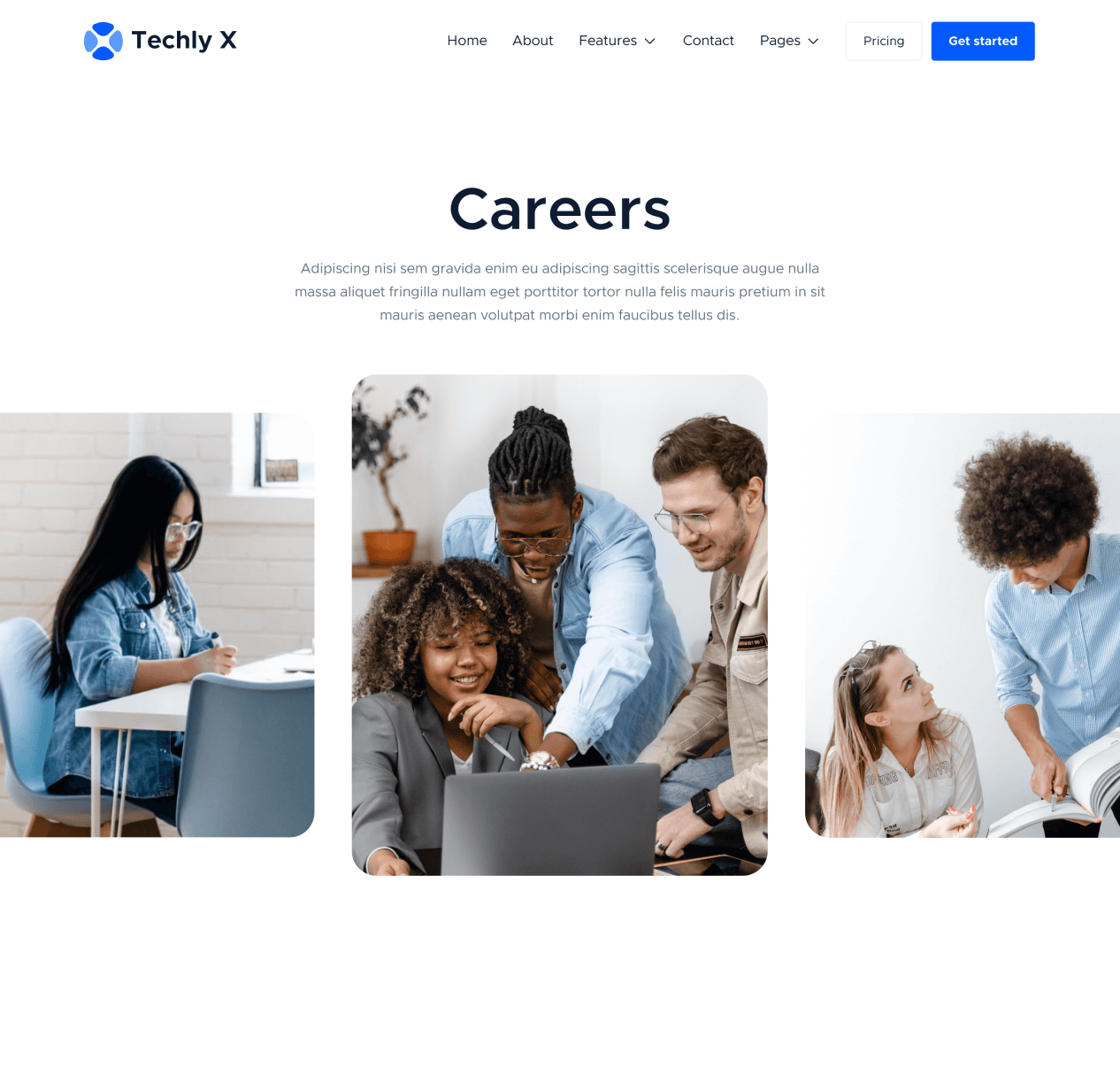 Careers - Techly X Webflow Template