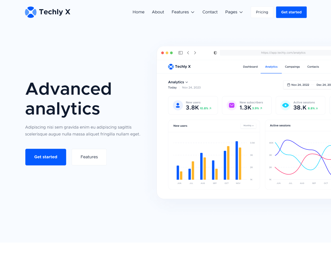 Feature Single - Techly X Webflow Template